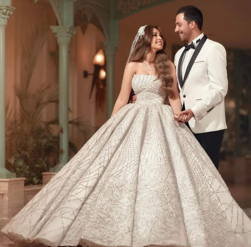 تهنئه خاصة زفاف لؤة وحماد إيهاب