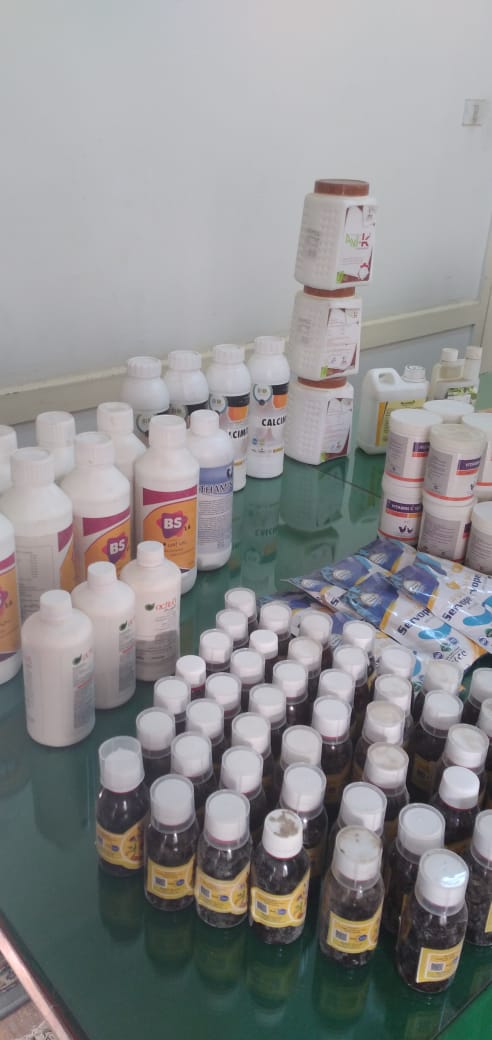 بيطري الغربية يضبط أدوية بيطرية مجهولة المصدر، وأخرى غير صالحة للإستخدام البيطري