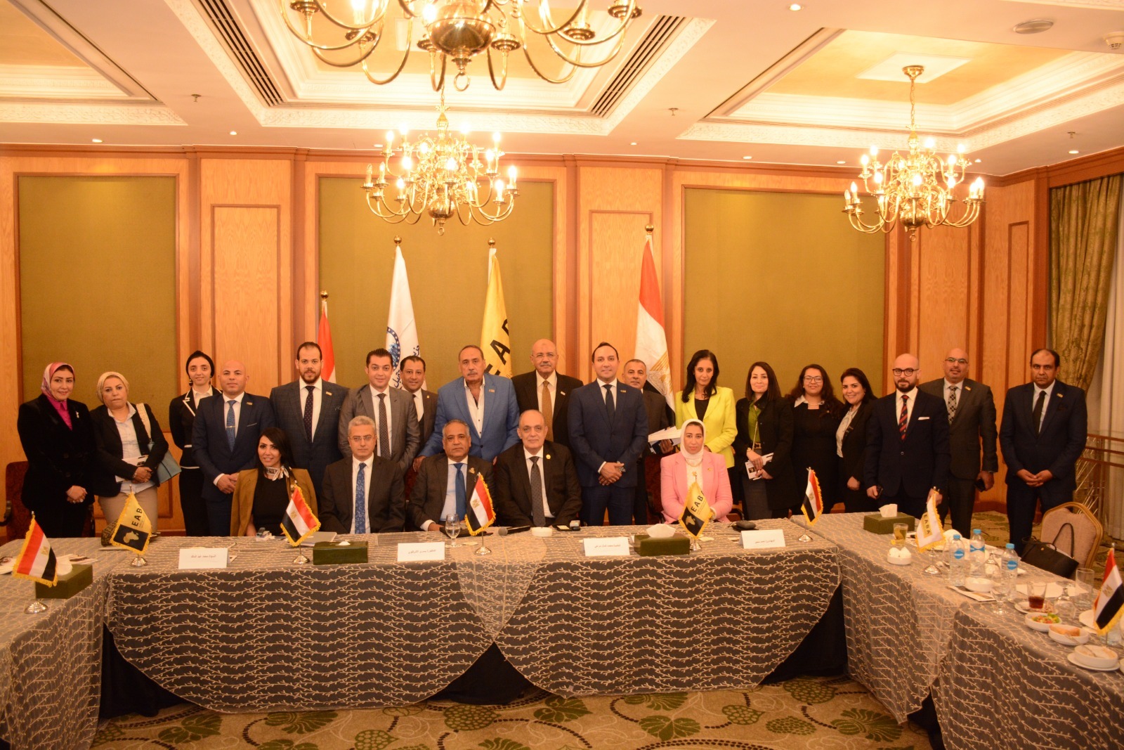 توقيع مذكرة تفاهم لتعزيز التعاون بين جمعية رجال الأعمال المصريين الافارقة وحزب مستقبل وطن