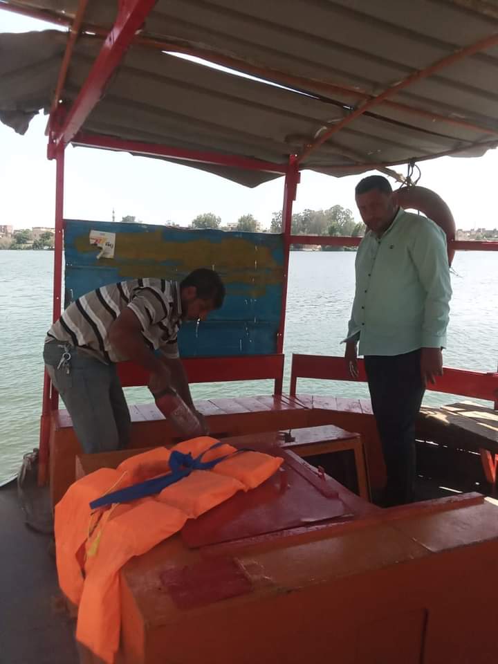 البحيرة... حملات مستمرة لمراجعة المعديات النهرية  