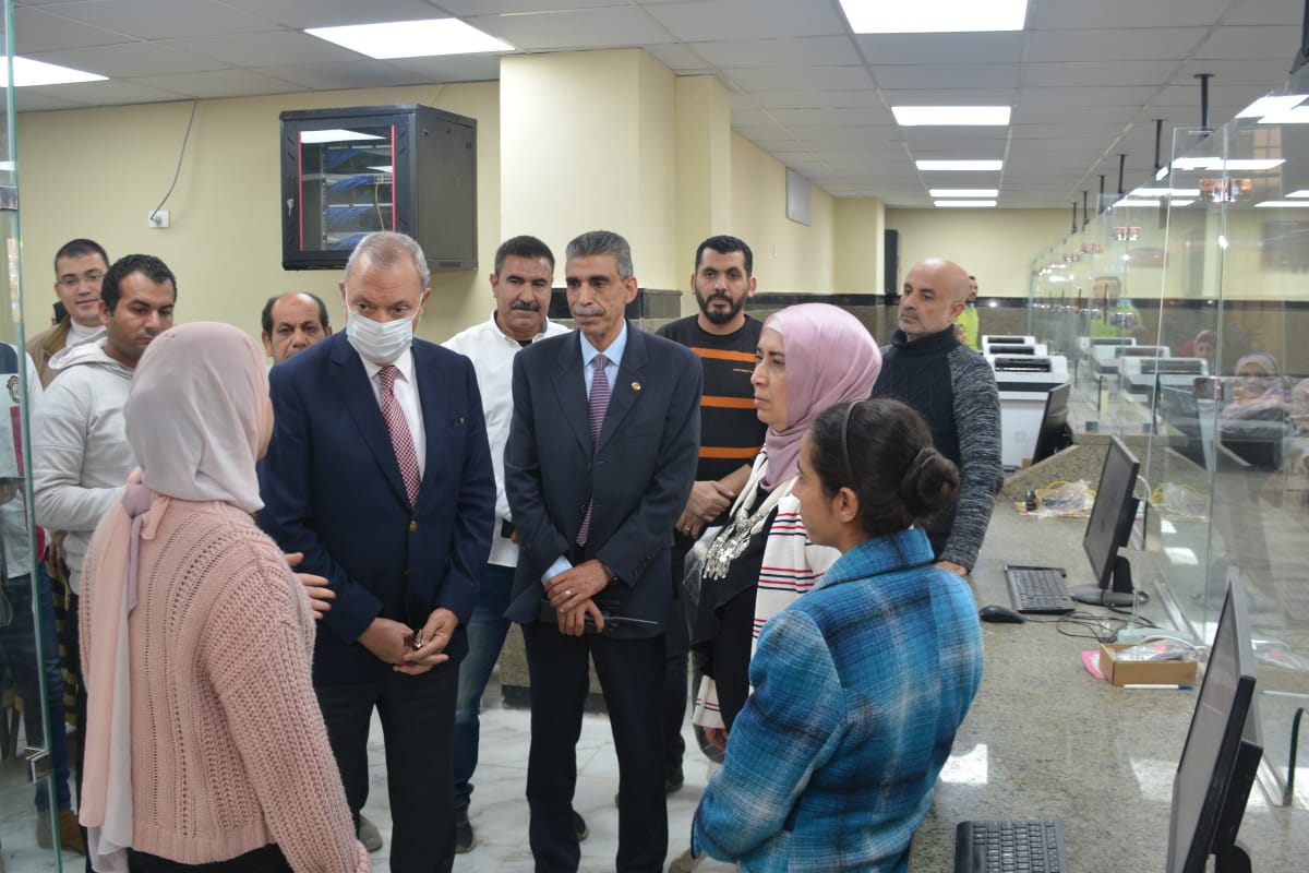 محافظ القليوبية يتفقد مبني مجلس مدينة شبين القناطر بعد الانتهاء من إنشائه