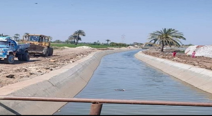 تأهيل ٥٠٠٠ كيلومتر من الترع بمحافظات الوادى والدلتا ، والعمل على تأهيل ٤٠٠٠ كيلومتر أخرى