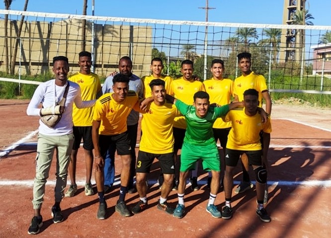 مركز شباب ادندان للكرة الطائرة يفوز على نادى سكر دشنا 3/1