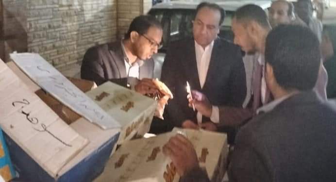 ضبط نصف طن مواد غذائية منتهية الصلاحيةبسوهاج