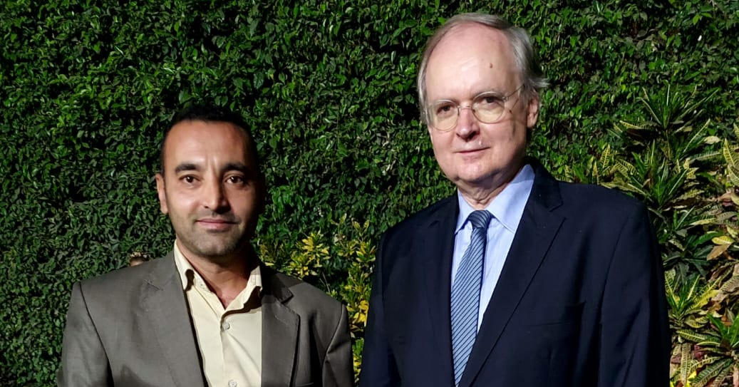 صوت الوطن تلتقي سفير الاتحاد الأوروبي بالقاهرة خلال حفل الإفطار الرمضانى تكريماً للصحفيين المصريين