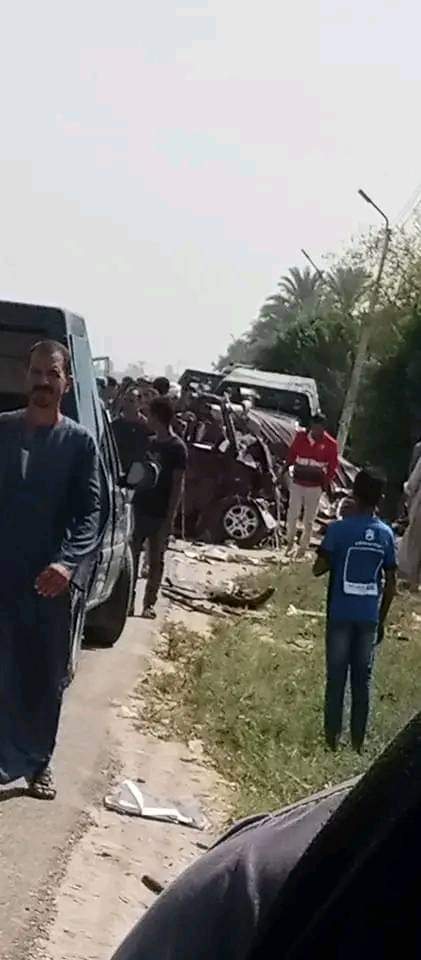 وفاة ٣اشخاص بحادث بسوهاج