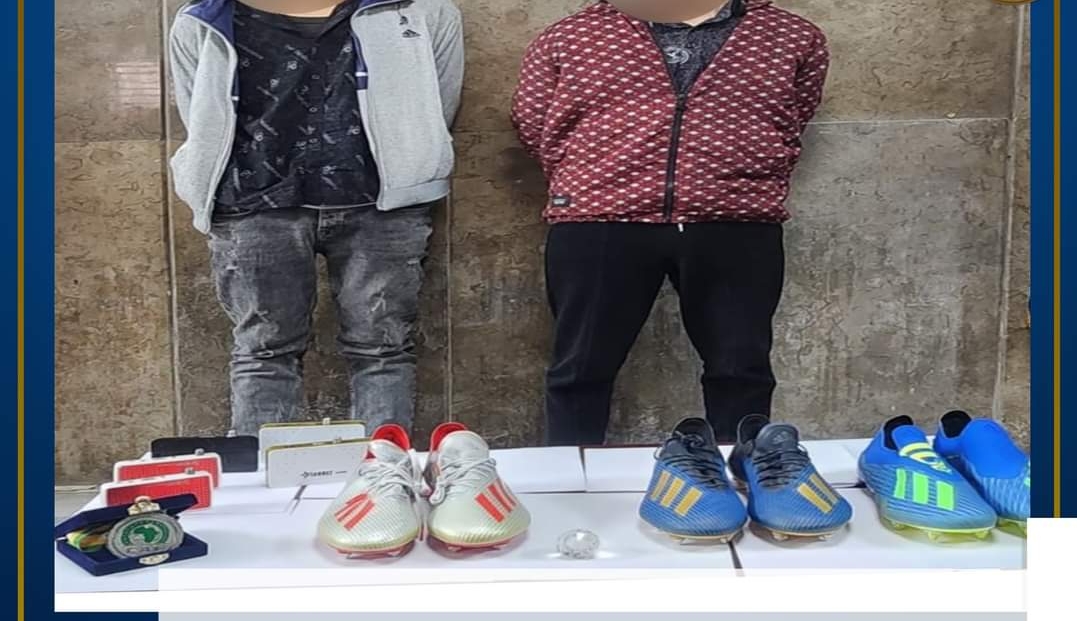 كشف ملابسات سرقة فيلا اللاعب محمد صلاح والقبض علي المتهمين