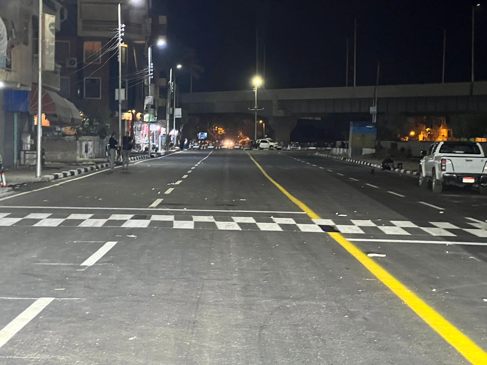 رصف الطريق الخيرى بدمنهور بطول ٥٠٠ متر