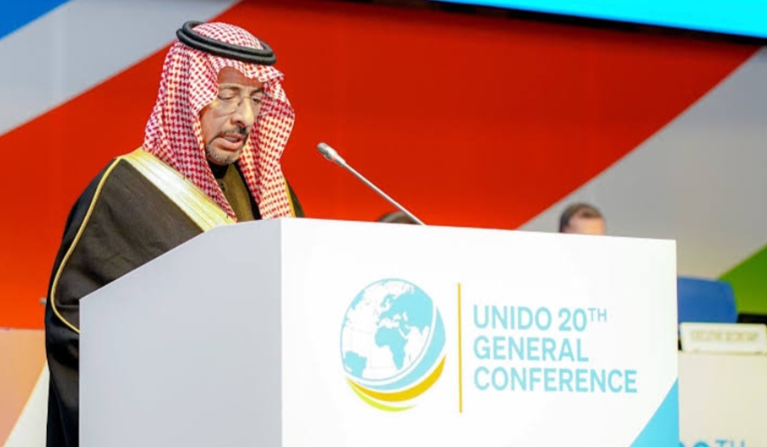 المملكة العربية تفوز باستضافة المؤتمر العام الـ 21 لمنظمة الأمم المتحدة للتنمية الصناعية (يونيدو) في عام 2025