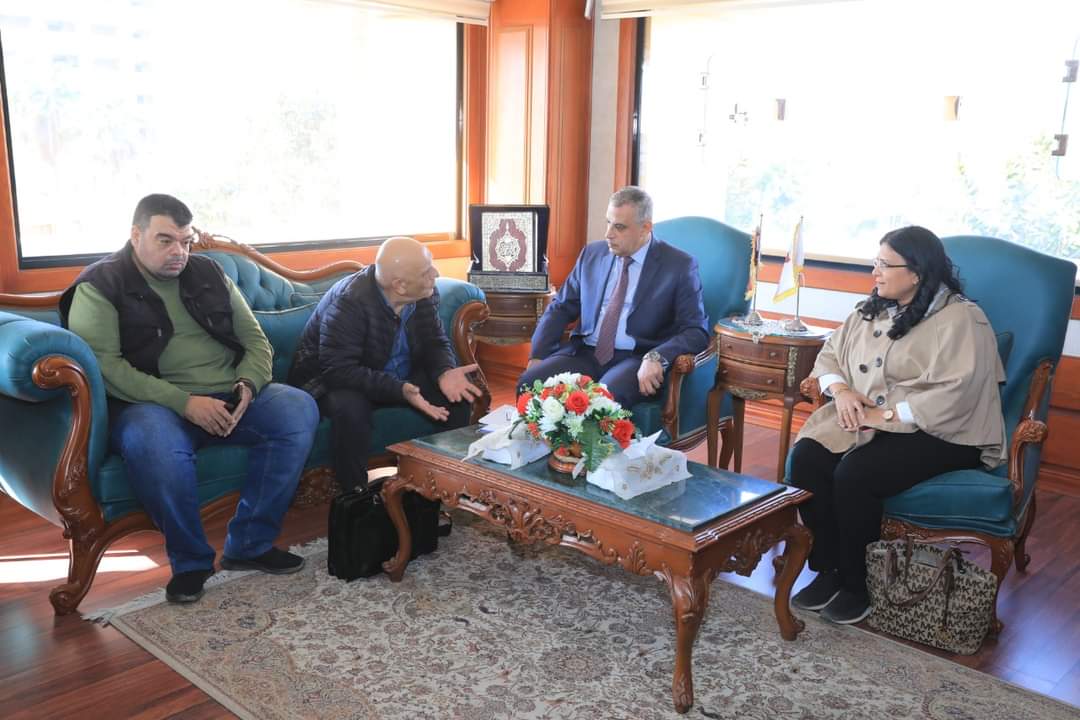 محافظ سوهاج يستقبل وفد شركة Urban الأوروبية