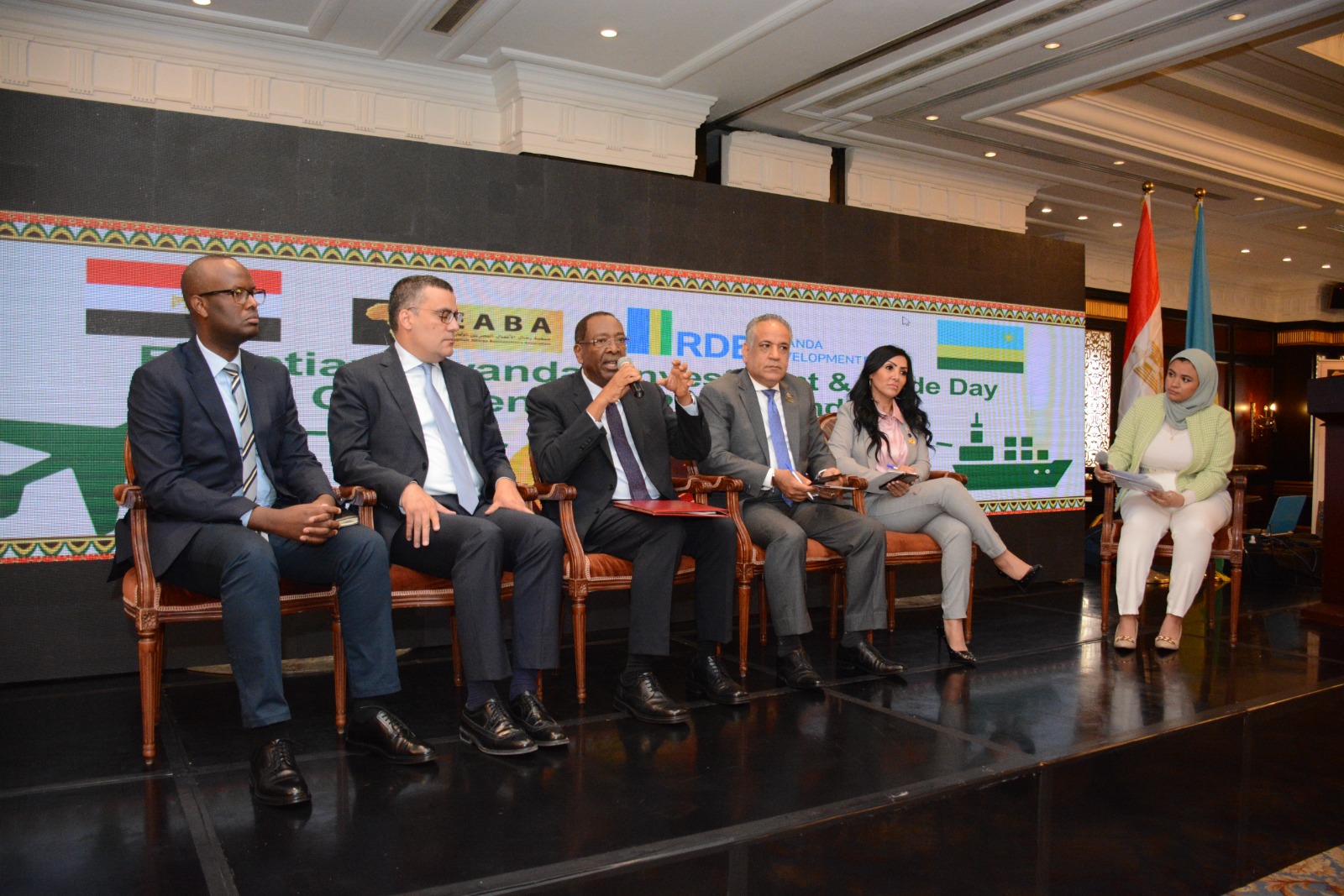 المصريين الأفارقة تعقد المؤتمر المصري الرواندي للاستثمار والتجارة الدولية بحضور وفد رواندا