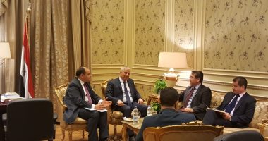لقاء مشترك بين رئيسى خارجية واقتصادية النواب مع سفير تشيلى بالقاهرة