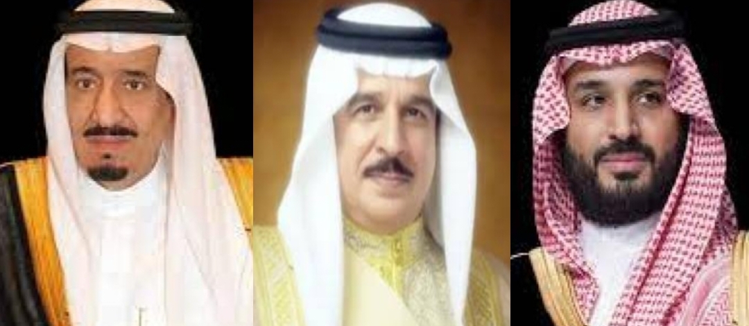 خادم الحرمين ولي العهد يعزيان ملك البحرين في ضحايا قوة الدفاع