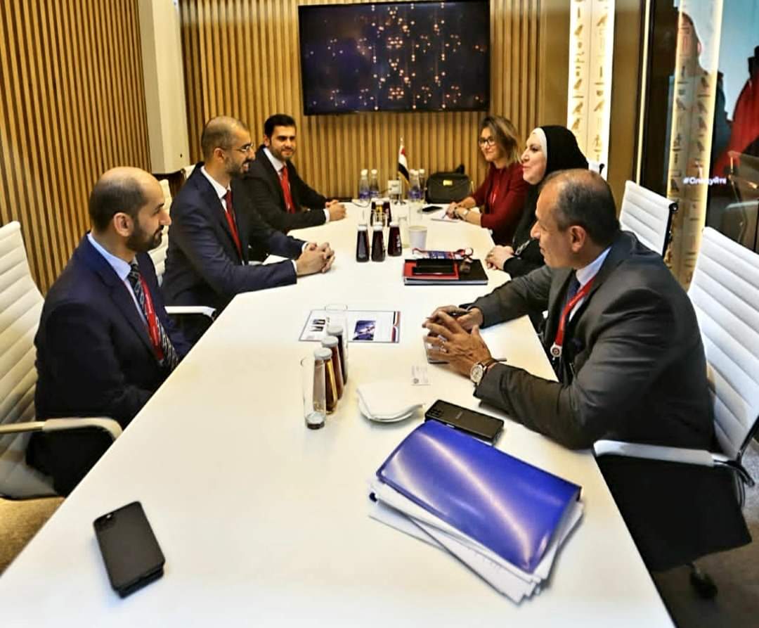 إقبال من كبار المسئولين العرب على الجناح المصرى بمنتدى سانت بطرسبرج الاقتصادى الدولى 