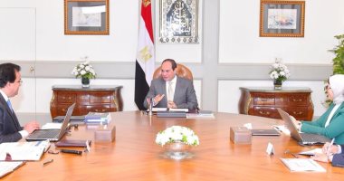السيسى يوجه بمواصلة جهود النهوض بمنظومتى التعليم العالى والصحة