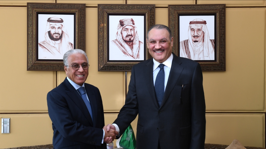 السفير السعودي بالقاهرة يستقبل نظيره المغربي