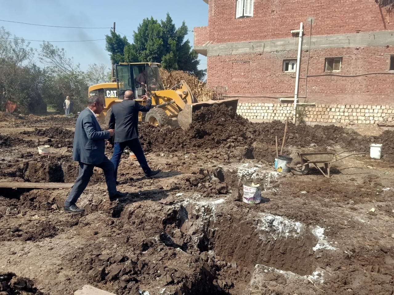 إزالة 25 حالة تعدي على الأراضي الزراعية بالبحيرة 