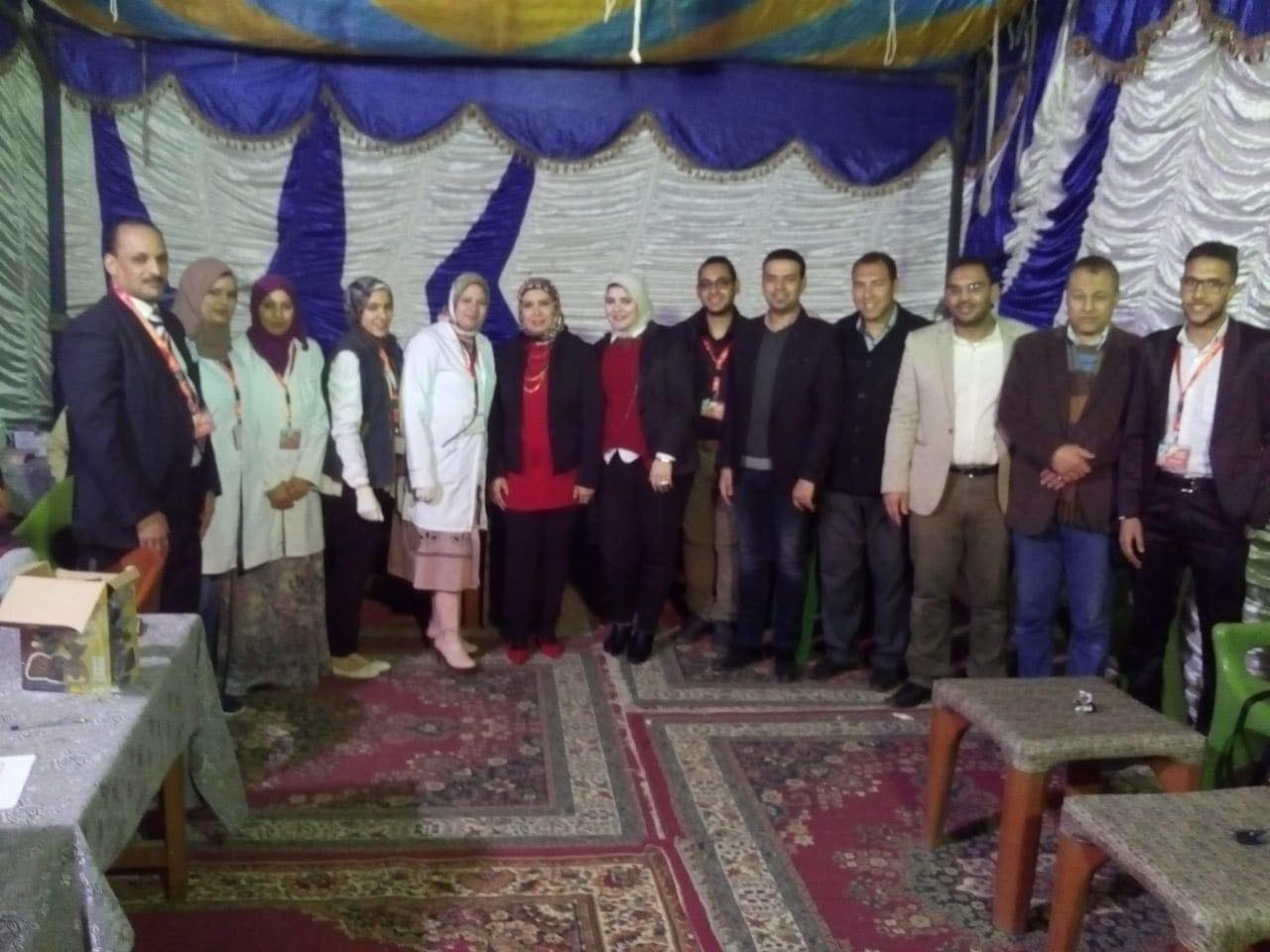 نقابة المهندسين بأسيوط تستقبل قافلة طبية مجانية لمرضى السكر وضغط الدم