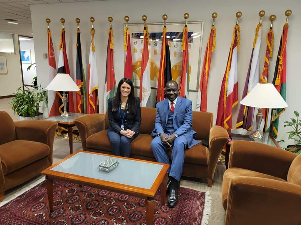 وزيرة التعاون الدولي تلتقي نظيره الكاميروني في إطار فعاليات اجتماعات الربيع بواشنطن