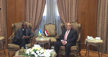 الفريق عبد المنعم التراس يبحث مع السفير الرواندى بالقاهرة التعاون المشترك