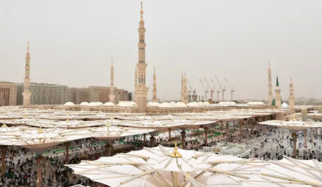 أكثر من 5,2 ملايين مصلٍ يؤدون الصلوات في المسجد النبوي الأسبوع الماضي