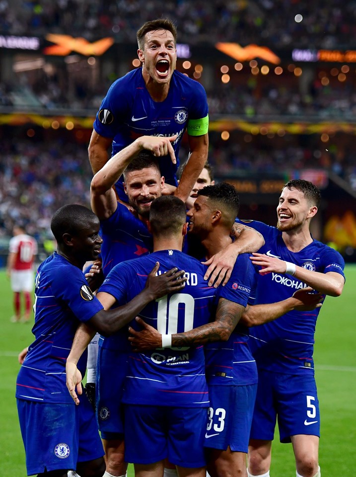 تشيلسى يضرب أرسنال برباعية ساحقة ويحقق "اليوروباليج"