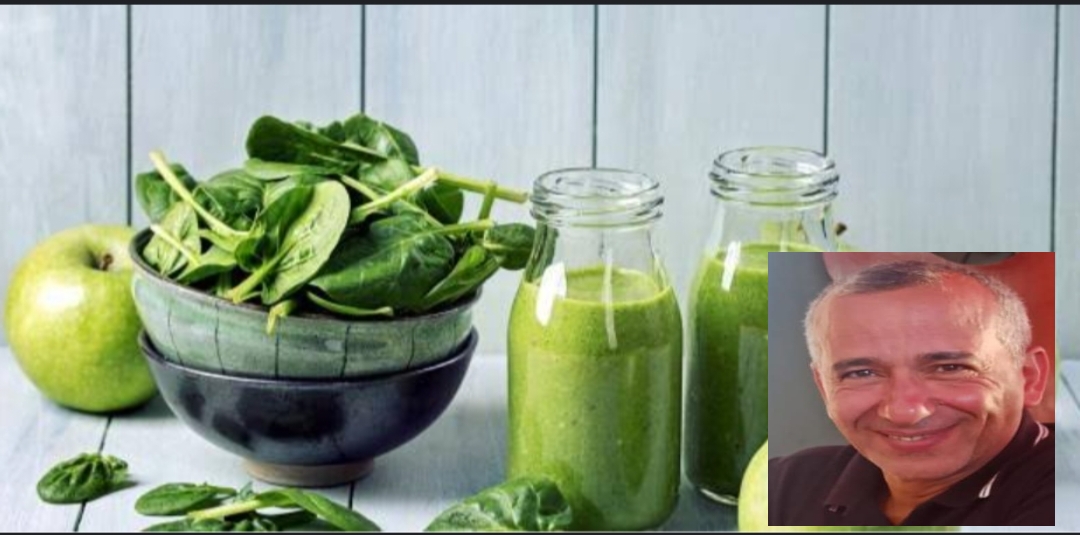 صيدلية في عصير السبانخ....صحة للقلب والعين