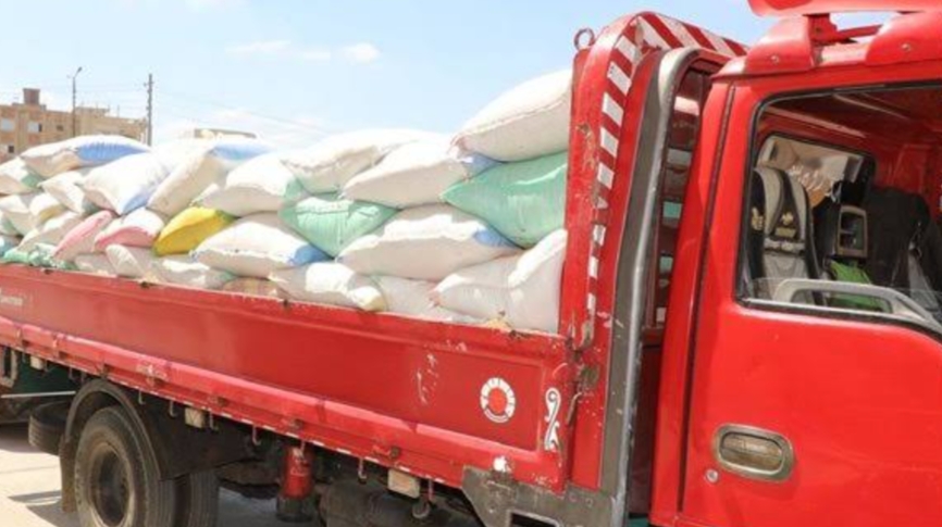 ضبط ب 9 طن قمح قديم مسوس قبل توريده للشون باسيوط 