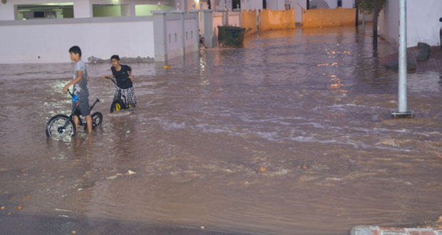 طوارئ في العاصمة بسبب الأمطار