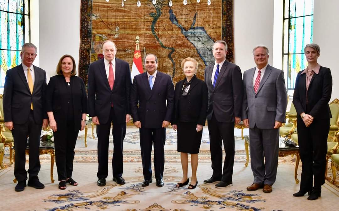 الرئيس السيسي يستقبل صباح اليوم وفداً من الكونجرس الأمريكي