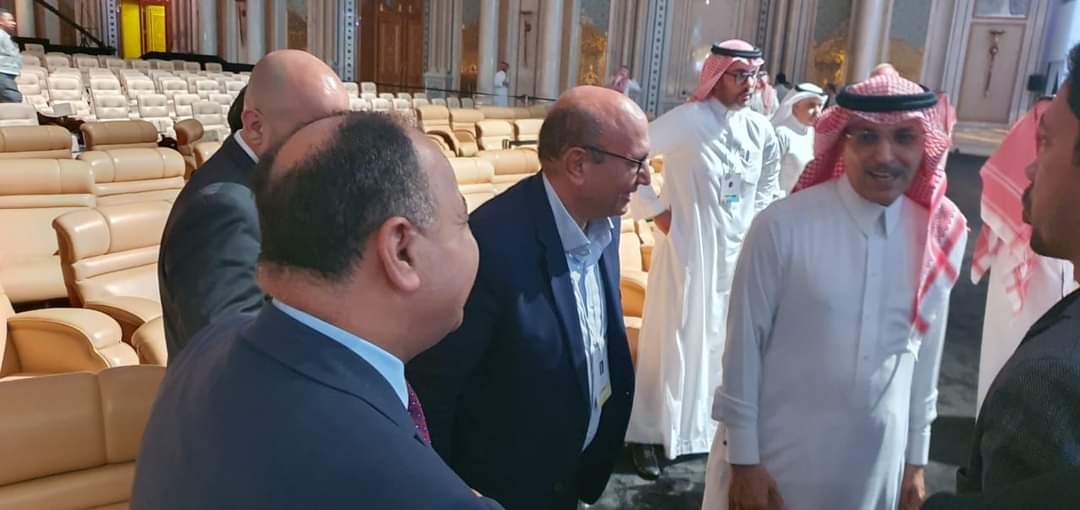وزير المالية السعودى فى لقاء وحديث ودي مع د. معيط فى ختام مؤتمر الرياض للقطاع المالي