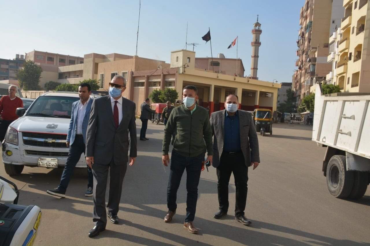 محافظ القليوبية يقوم بجولة لمتابعة المشروعات الجاري تنفيذها بحي شرق وغرب شبرا الخيمة