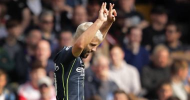 جوارديولا يعلن غياب أجويرو عن مانشستر سيتي ضد كارديف للإصابة