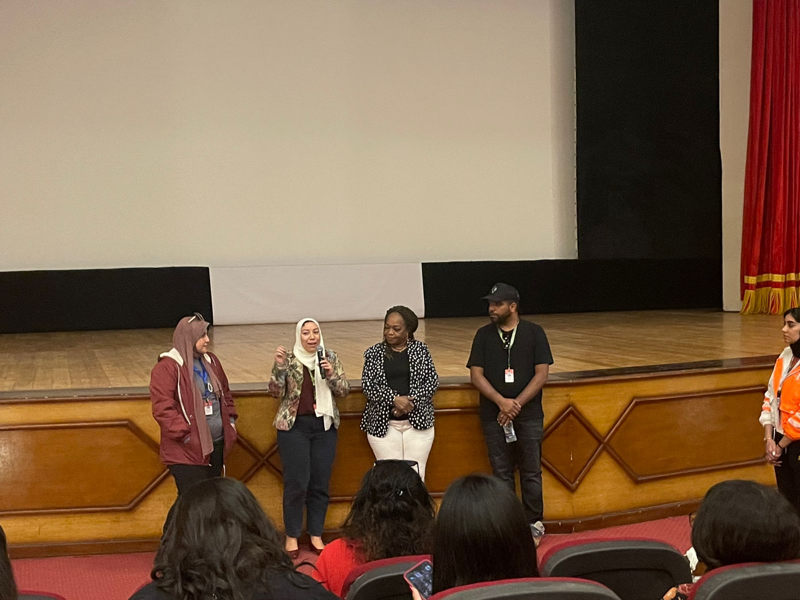 ندوة فيلم one mother "ام " للمخرج ميشيل بانديلا