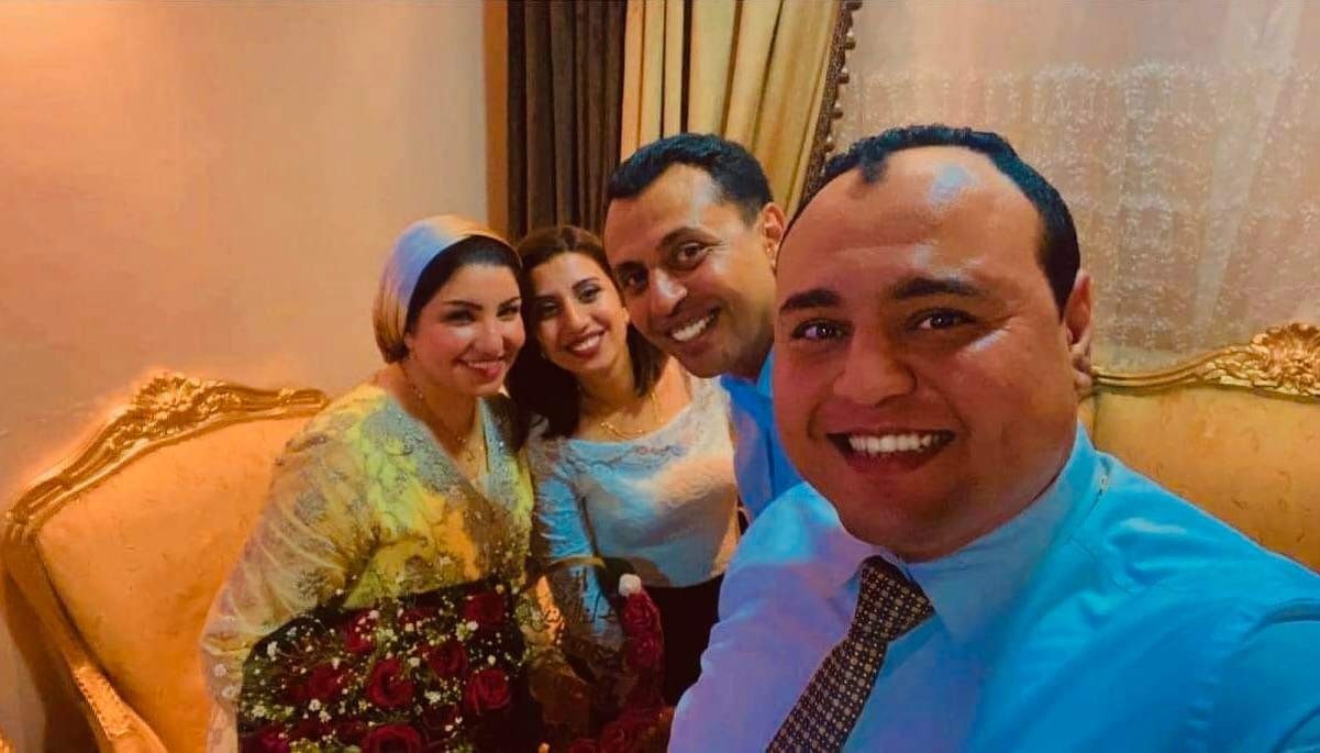 بحضور رجل الأعمال جون لوكا وزوجته خطوبة أسامة زرعي و بسمة رمضان