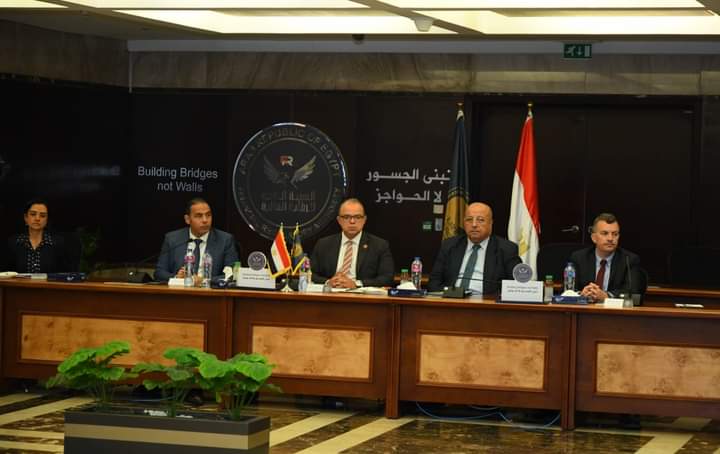 رئيس الرقابة المالية يستقبل وفد مسئولى البنك المركزى بدولة جنوب السودان لبحث سبل التعاون المشترك