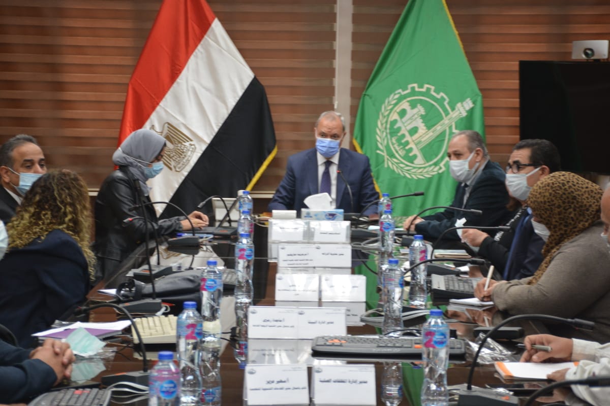 التوسع فى انشاء محطات الغاز الطبيعي بالقليوبية 