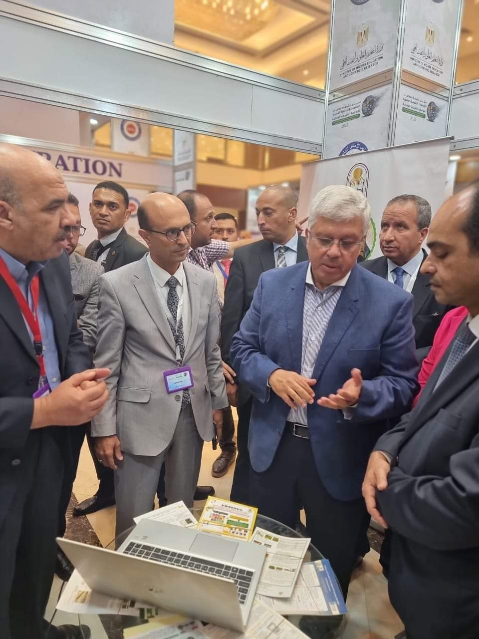 وزير التعليم العالى فى ضيافة  جامعة أسيوط