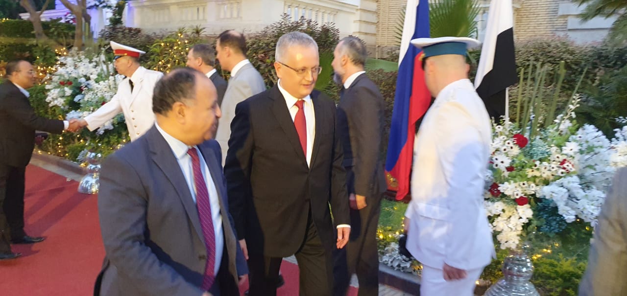 بوريسينكو : الروس فخورون بصداقتهم الطويلة الأمد مع مصر