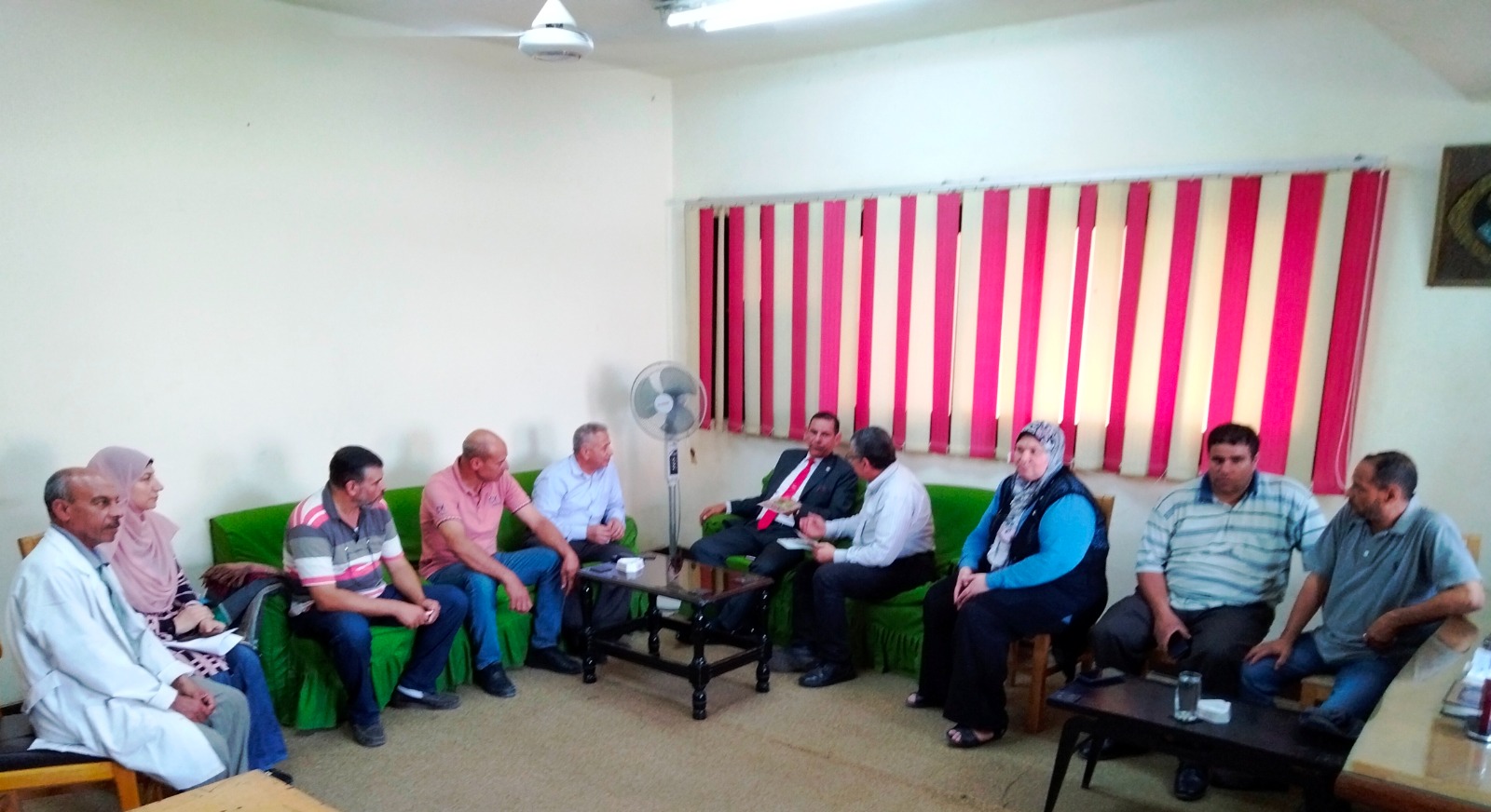 وكيل وزارة الزراعة يتفقد إدارة فحص واعتماد التقاوى بالبحيرة