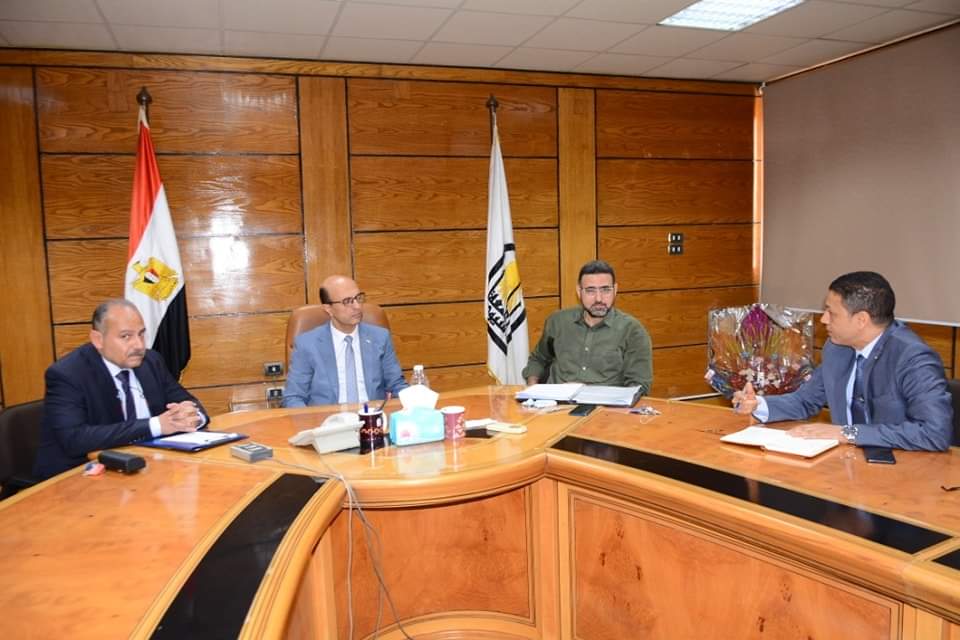 جامعة أسيوط تستقبل وفداَ ممثلاَ عن الهيئة العربية للتصنيع