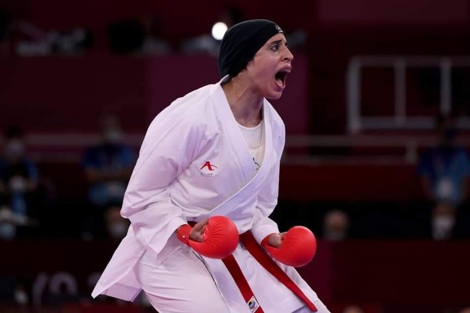 فريال بطلة الذهب