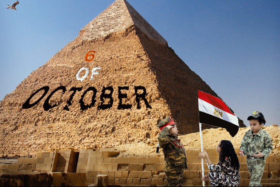 بالصور: طلائع نقطه نور يحيون ذكري اكتوبر