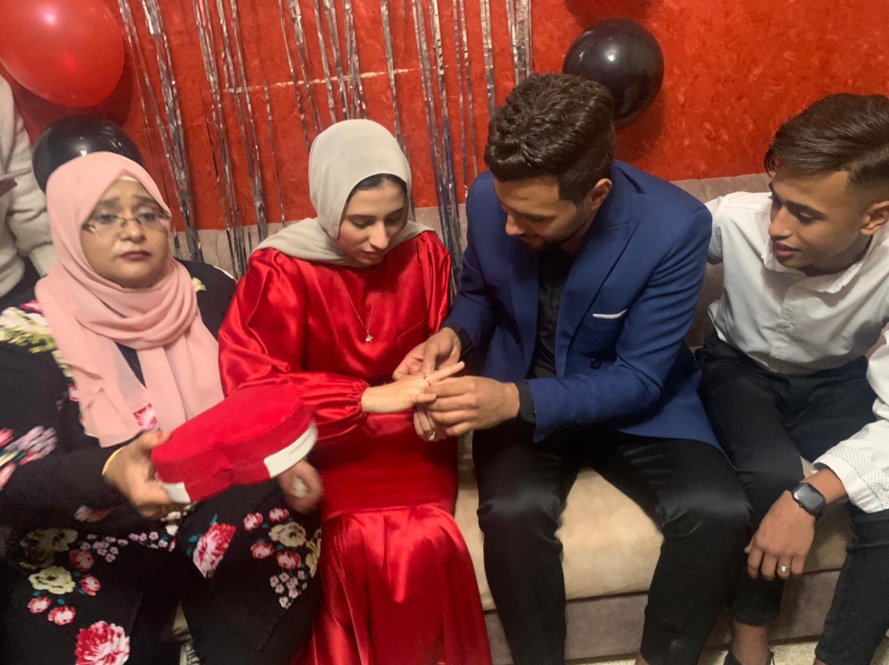 بالصور: خطوبة أحمد سامي وريم ناصر