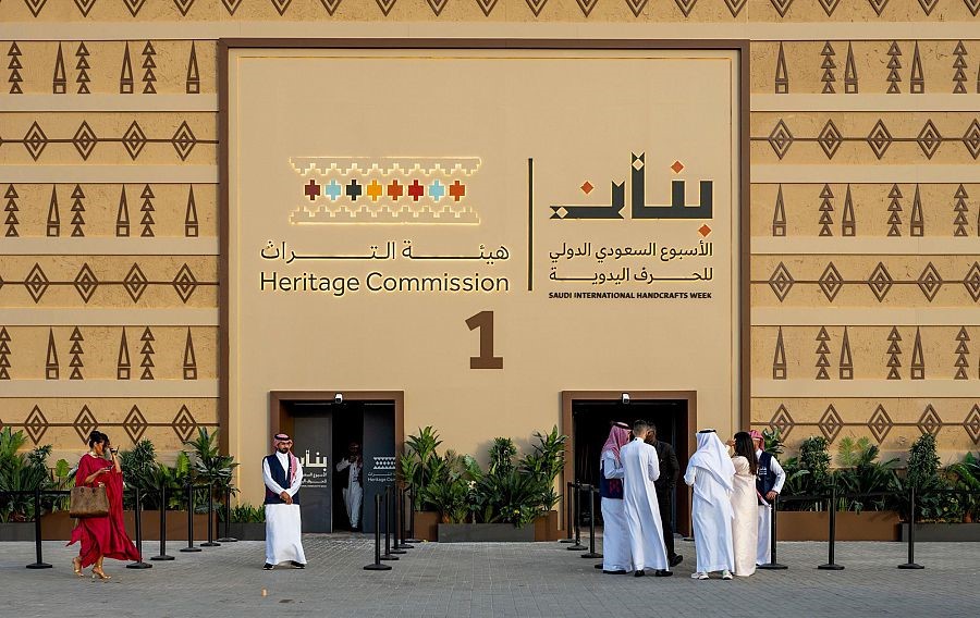 انطلاق الأسبوع السعودي الدولي للحرف اليدوية الذي تنظمه هيئة التراث بمشاركة عربية ودولية
