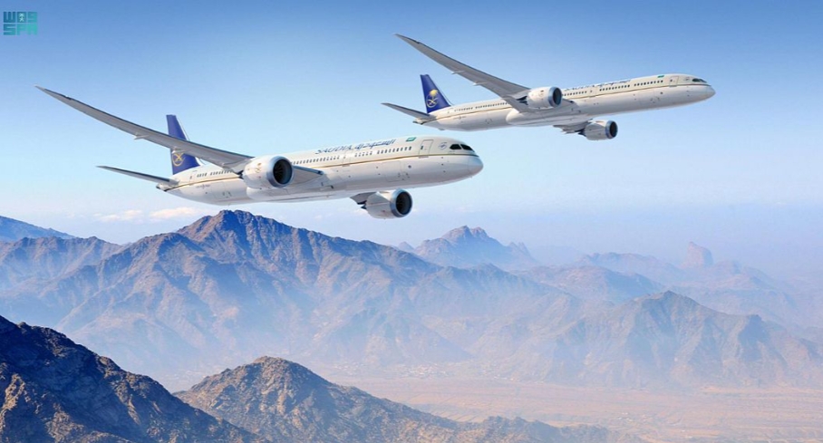الخطوط السعودية تبرم اتفاقية مع "بوينج" لضم "49" طائرة جديدة من طراز B787" "