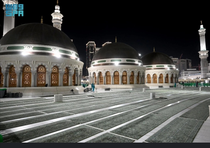 قباب المسجد الحرام.. تصاميم في غاية الإتقان مستمدة من التراث الإسلامي العريق