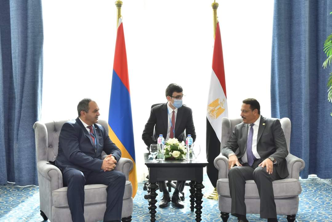 بالصور: رئيس هيئة الرقابة الإدارية يلتقى النائب العام الأرميني