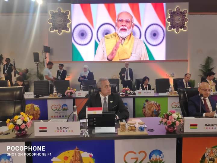 شحاتة أمام وزراء عمل "مجموعة العشرين" بالهِند: مصر لم تقف مكتوفة الأيادي أمام "التحديات العالمية"..وبرامج "الحماية الاجتماعية"و"الحياة الكريمة" خارطة طريقها ..