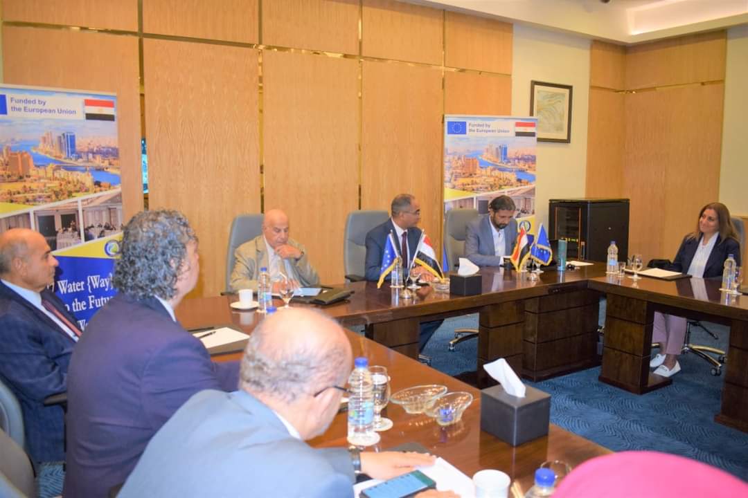 نائب وزير الإسكان للبنية الأساسية يبحث سبل التعاون مع الاتحاد الأوروبي بخصوص الخطة الاستراتيجية للتحلية